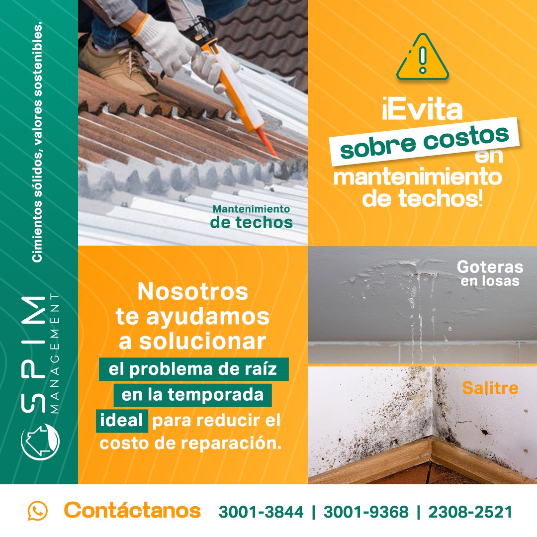 Mantenimiento de techos